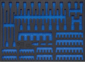 BGS Werkstattwageneinlage 3/3 4017-5 in Blau für Art. 4017 - Bild 1