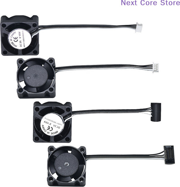 Bambu Lab Hotend Lüfter 2510 mit Kabel für X1, X1C, P1S und P1P 3D Drucker Zubehör in Schwarz - Bild 1