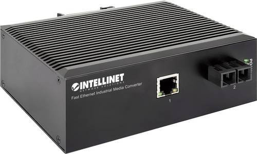Intellinet 508322 SC Medienkonverter 10/100MBit/s Ethernet/LAN Schwarz - Bild 1