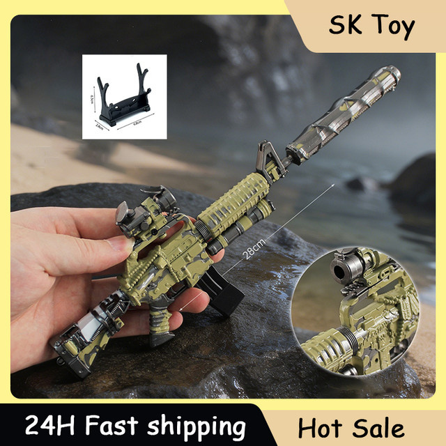 Delta Force CAR-15 Black Hawk Down, Spiel-Zubehör, Metall, 28cm - Bild 1