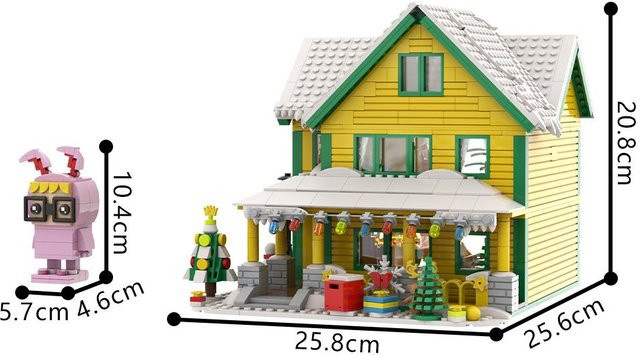 Gobricks National Lampoon's Christmas Bausteine, Gelb, ab 14 Jahre - Bild 1