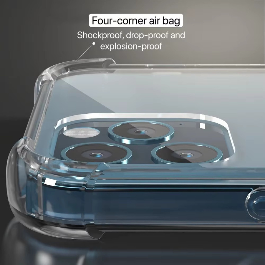 Stoßfeste transparente Handyhülle mit Ringloch für Apple iPhone 16, 16 Pro Max, 16 Pro und 16 Plus - Bild 2