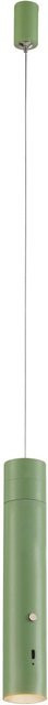 Just Light LED-Akku-Pendelleuchte Attach Grün, dimmbar, höhenverstellbar, Durchmesser: 16 cm, Höhe: 120 cm - Bild 1