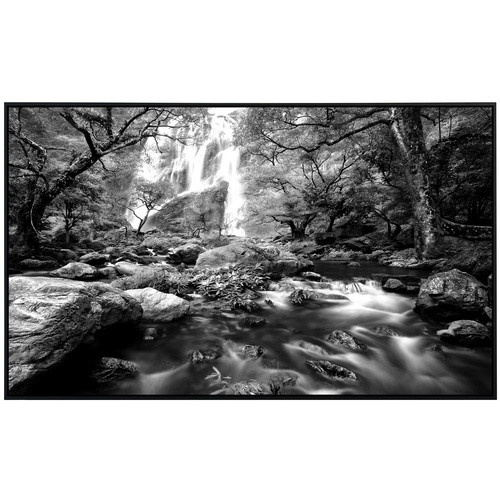 papermoon Infrarotheizung EcoHeat Wasserfall im Wald mit Matt-Effekt in Bunt, App-Steuerung und Überhitzungsschutz - Bild 2