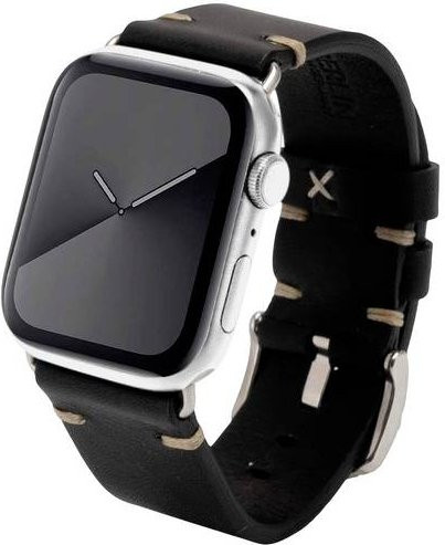 JT Berlin Uhrenarmband Alex II Vintage, Edelstahl, Schwarz, Unisex - Bild 1