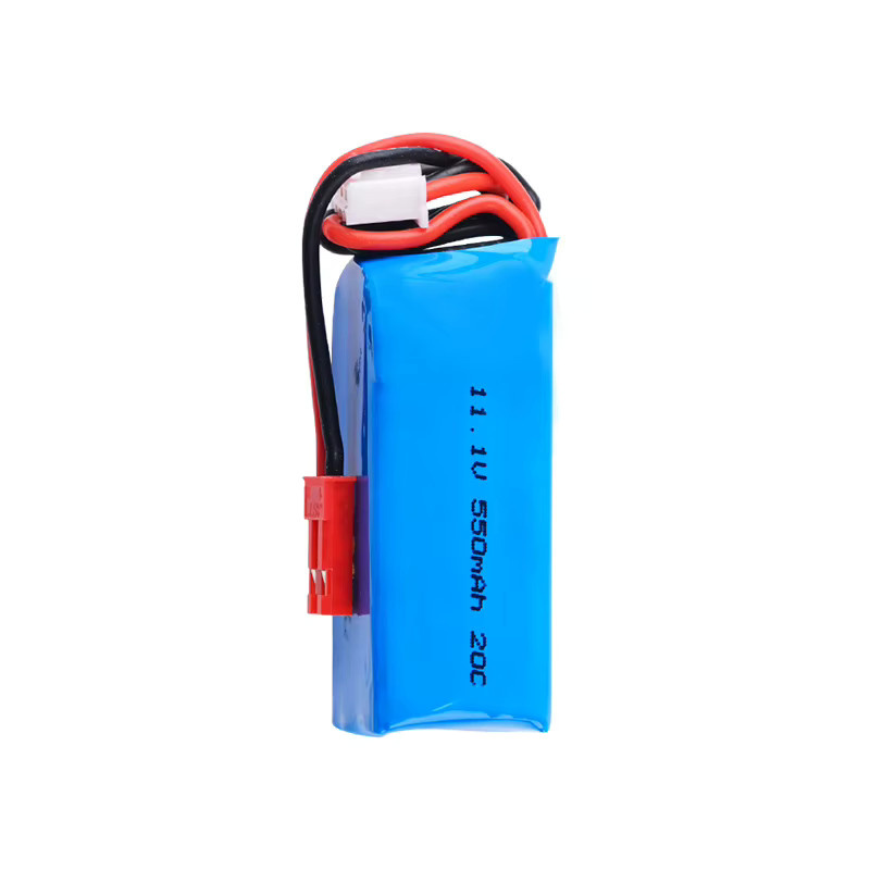 TERFPV Ersatz-Lipo-Akku 11,1V 550mAh 20C 3S für RC-Spielzeug in Blau mit JST/T/XT30 Anschluss - Bild 2
