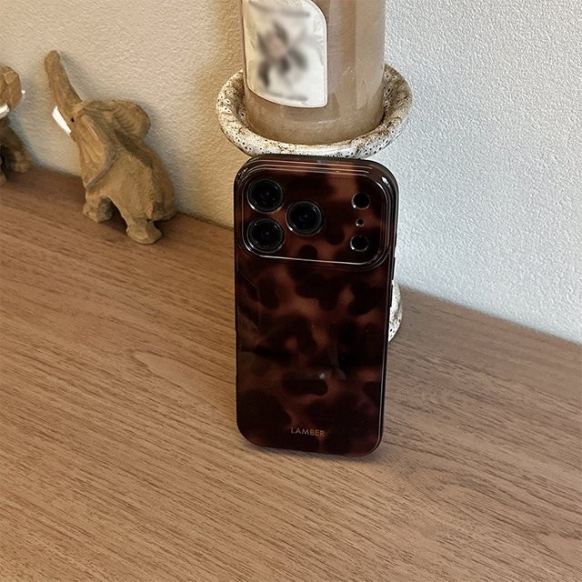 Glänzende Vintage Leoparden Handyhülle für Samsung Galaxy S20 S21 S22 S23 S24 S25 FE Plus Note20 Ultra 4G 5G in Braun aus hartem PC-Material - Bild 1