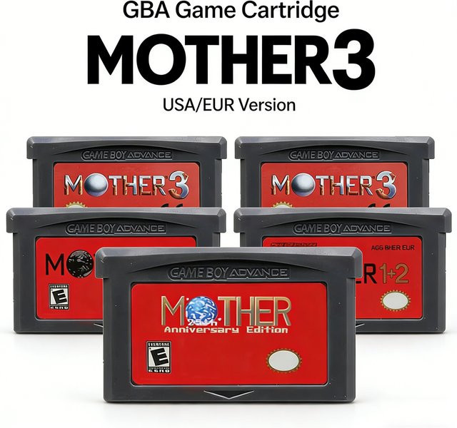 Mother-Serie GBA-Spielkarte 32-Bit-Videospielkonsolen-Kassette für GBA und NDS in Grau - Bild 1
