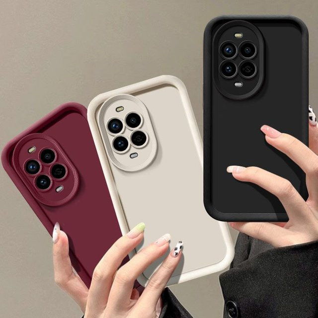 Luxus Candy Matte Soft Cover für Huawei Nova 14, Nova 14 Pro, Nova 13 Pro, Nova 14 lite und Nova 14 Ultra in Braun - Bild 1