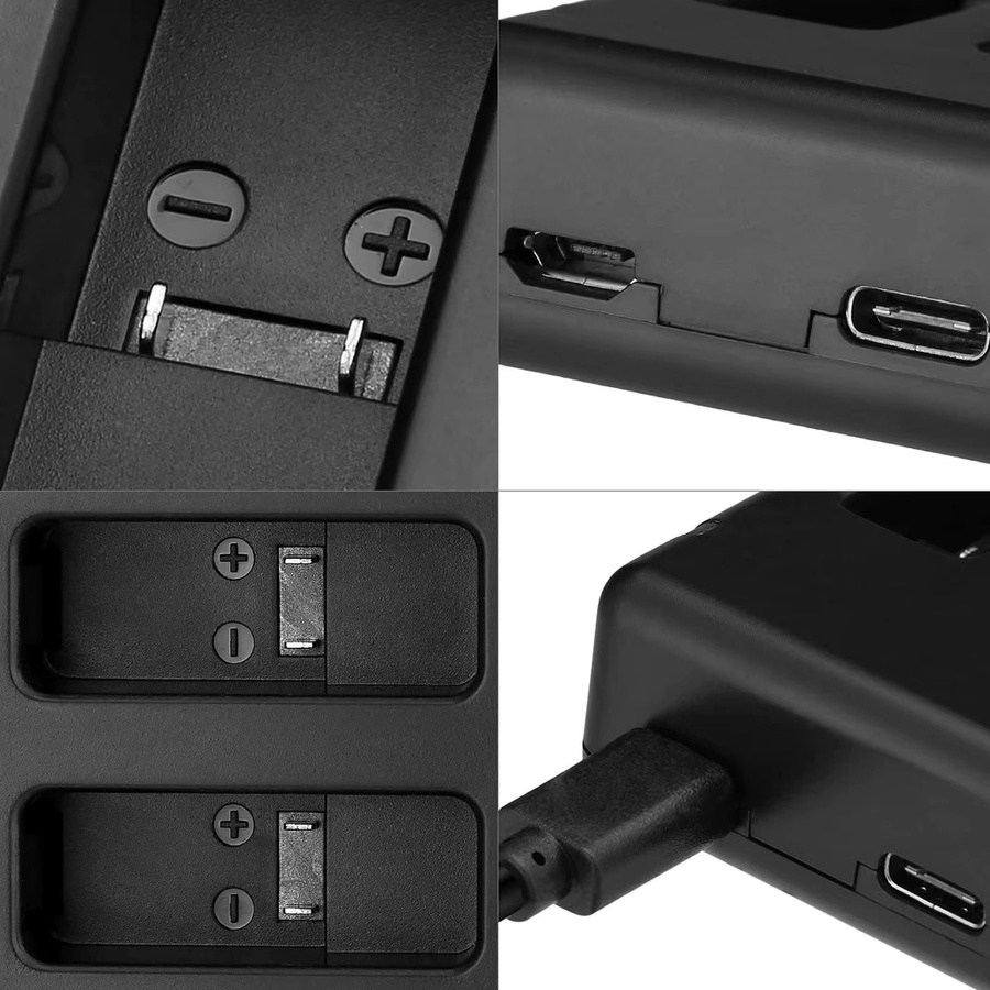 Duales Ladegerät für GoPro HERO 8 Black, HERO 7 Black, HERO 6 Black und HERO5 Black - Bild 4
