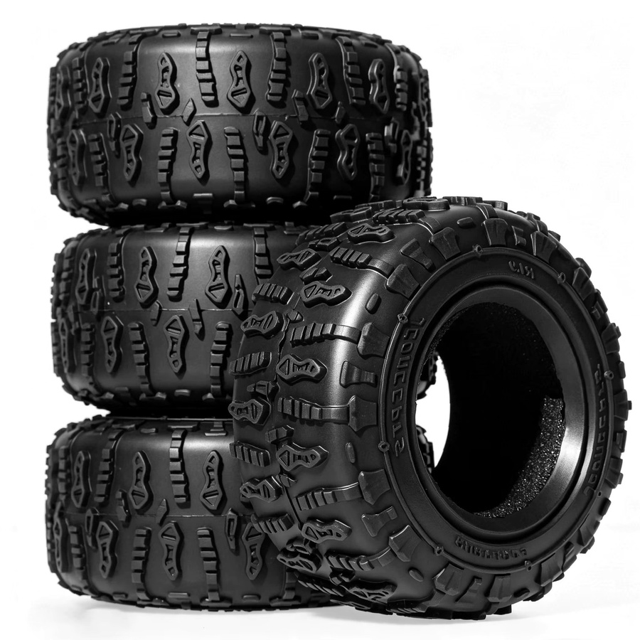 Semalam Gummireifen für Crawler-Autos, 4-teiliges Set, 1,9 Zoll, 90x38mm - Bild 5