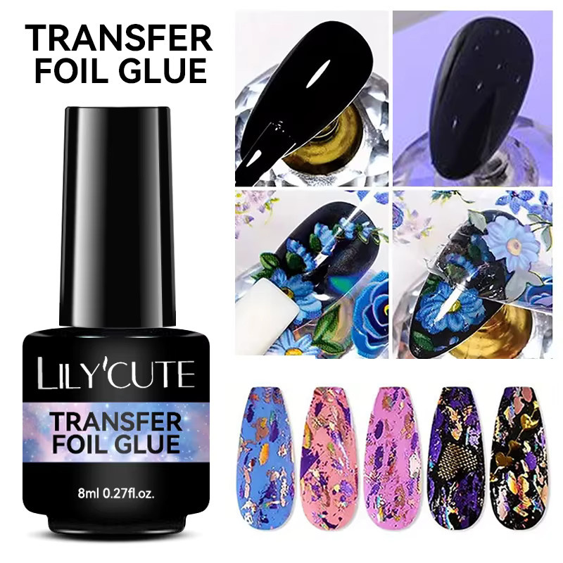 LILYCUTE Transferfolienkleber, 8 ml, Gel - Bild 7