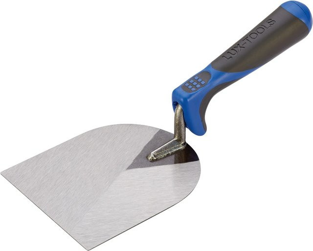LUX-TOOLS Stuckateurspachtel aus Stahl in Silber, Breite: 100 mm - Bild 1