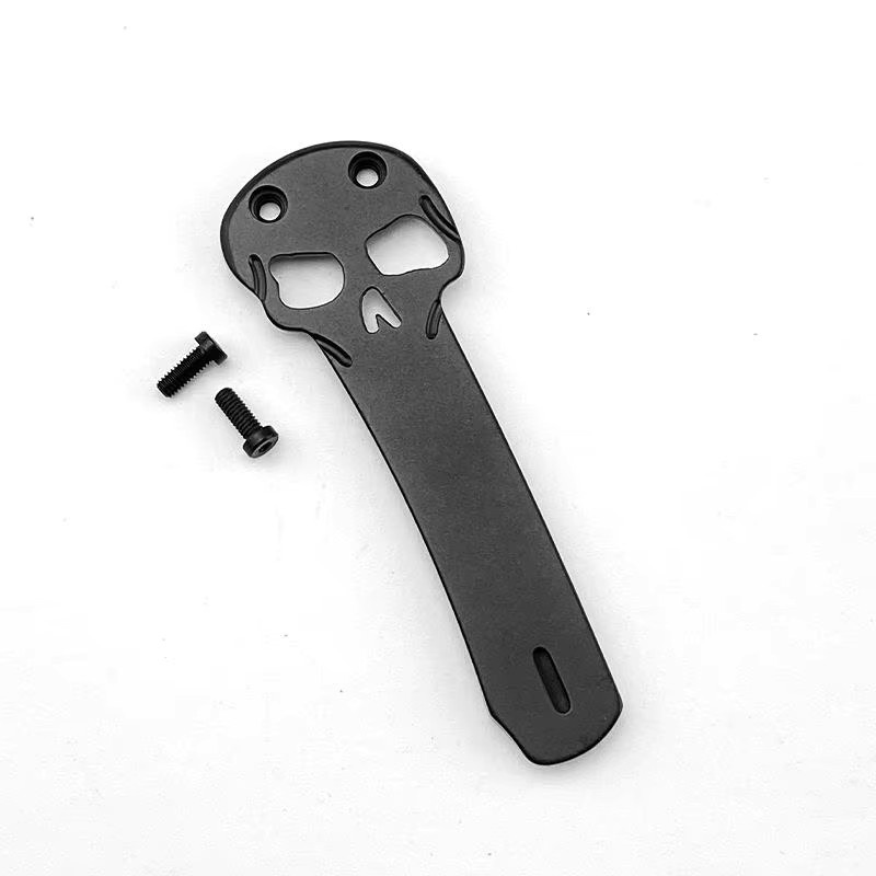 Swayboo Titanlegierung Taille Clip Klemme für Klappmesser Scheide Rückseite Clip in Schwarz - Bild 4