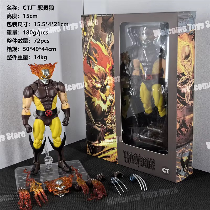 Ct Toys Wolverine Hellverine Marvel Actionfigur - Bild 4