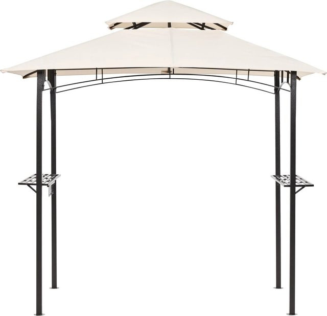Beliani Pavillon NARO in Beige und Schwarz mit B/T/H: 185 x 121 x 245 cm - Bild 1