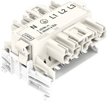 WAGO 770-6225 Steckverbinder in Weiß, 20 Stück - Bild 1