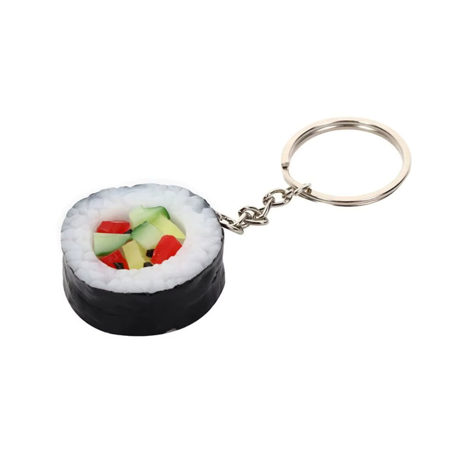 Taschenanhänger Sushi, PVC, Bunt, Herren - Bild 4