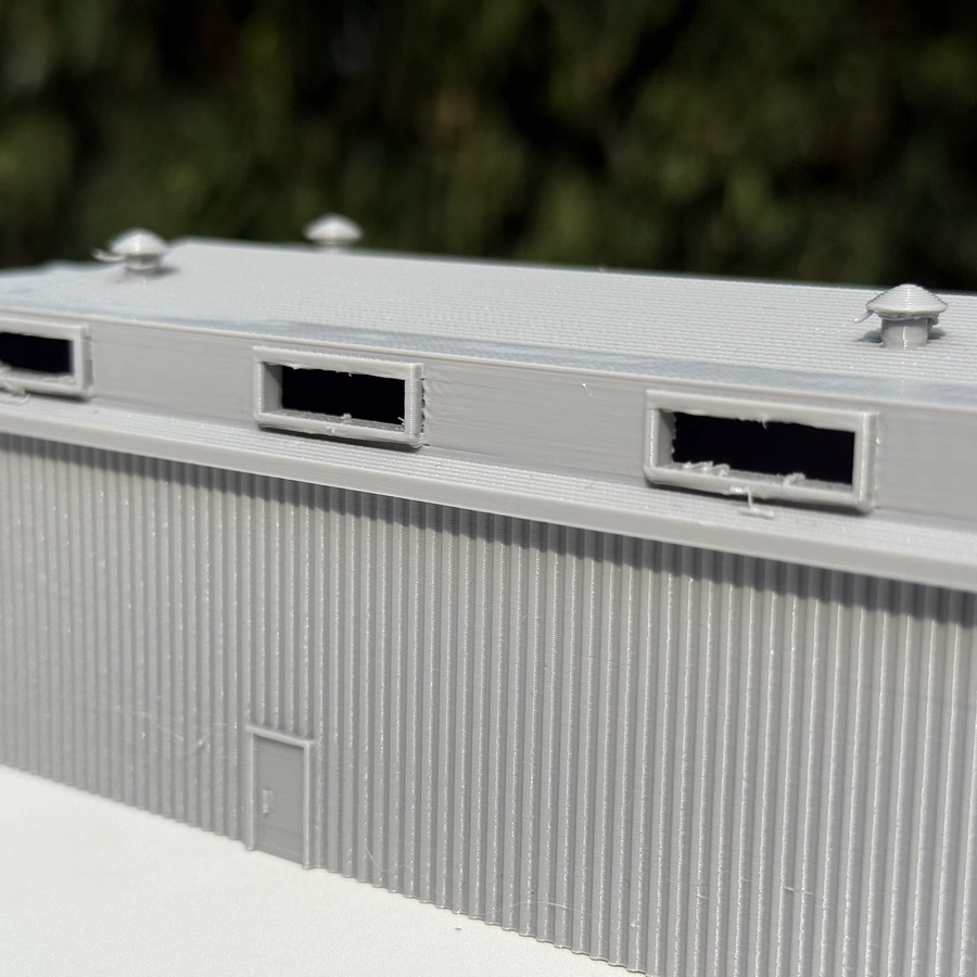FunTrying Miniatur-Eisenbahndepot Modellbahnhof, 1:160 (Spur N), DIY-Bausatz - Bild 4