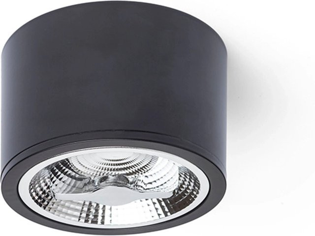 Rendl Deckenleuchte Kelly LED dimmbar Schwarz 15 W warmweiß - Bild 1