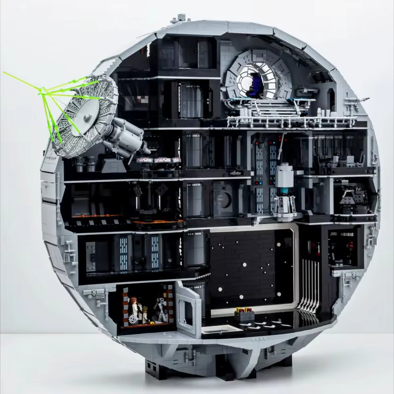 Hot Toys Weltraum Großes Raumschiff-Modell, Bausteine, 9023 Teile, ab 14 Jahren - Bild 2