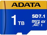 ADATA Premier Extreme microSDXC SD7.1 Speicherkarte mit 1 TB Kapazität und V30 Geschwindigkeit - Bild 1