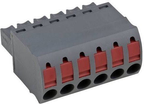 PTR Hartmann Leiterplattensteckverbinder Polzahl 9, Rastermaß 3.5mm, multicolour, 54561090401D - Bild 1