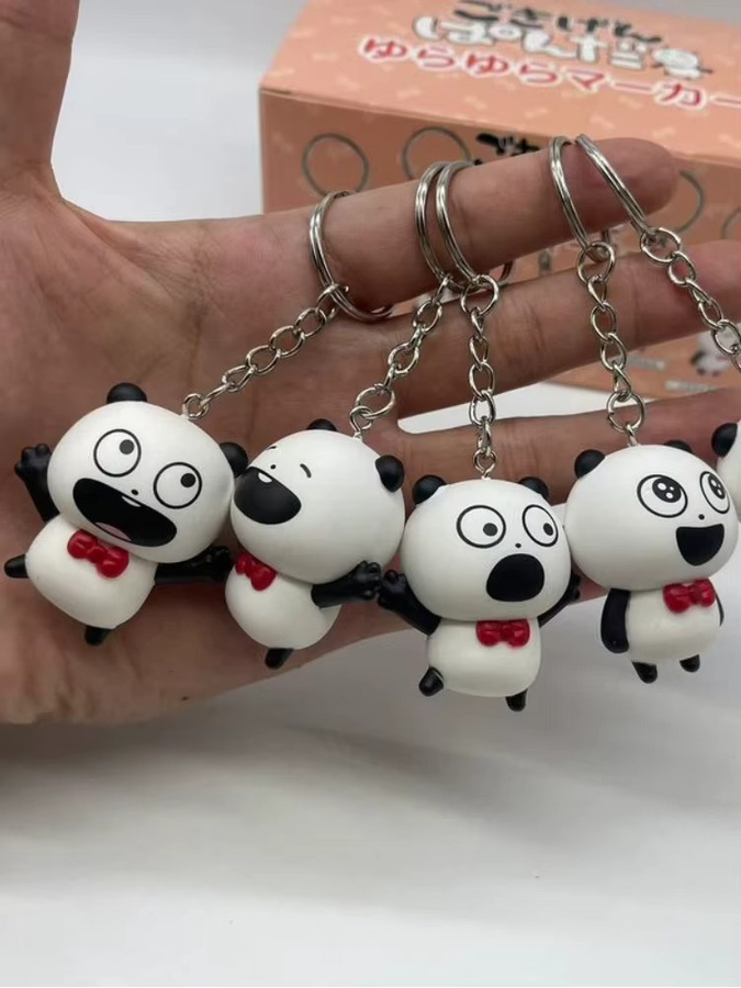 Banpresto Panda Happy Smile Anhänger, Blind Box, Action Figur - Bild 3
