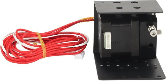 Anet Hot End Extruder Düsenkopf mit 0,4 mm Düse und 42 Schrittmotor für FDM 3D-Drucker in Schwarz - Bild 1