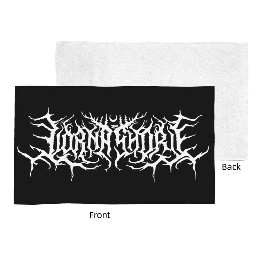 Lorna Shore Logo Baumwollhandtuch schnelltrocknend, Breite: 63 cm, Höhe: 120 cm - Bild 2