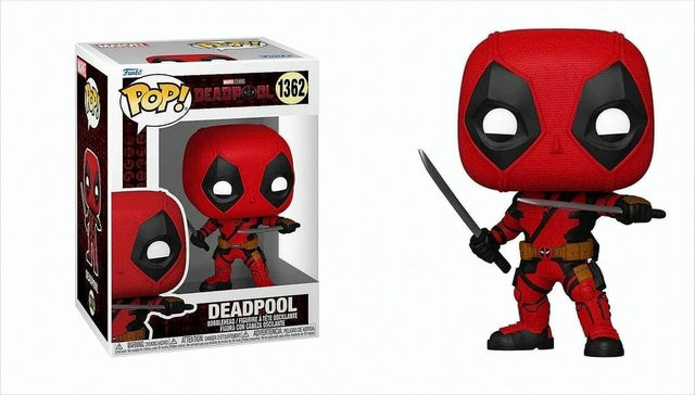 Funko Marvel Deadpool Pop! Spielfigur aus Vinyl, bunt - Bild 2