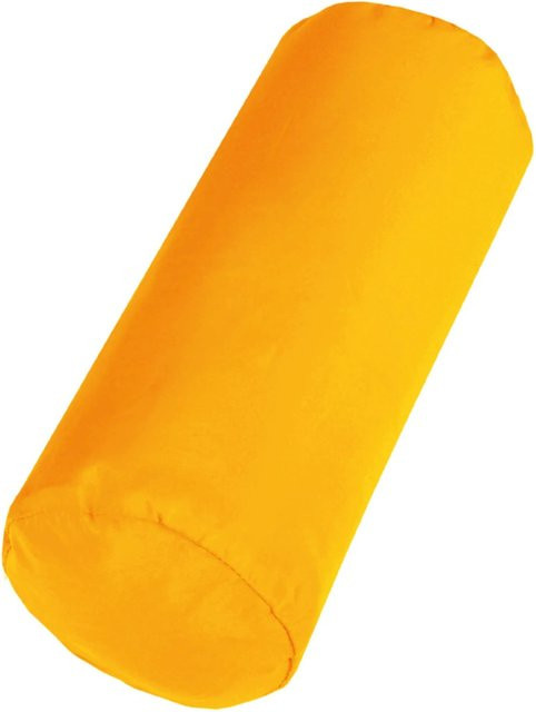 Bestlivings Nackenrolle Ellen aus Microfaser in Orange, B/H/T: 40 x 15 x 15 cm - Bild 1
