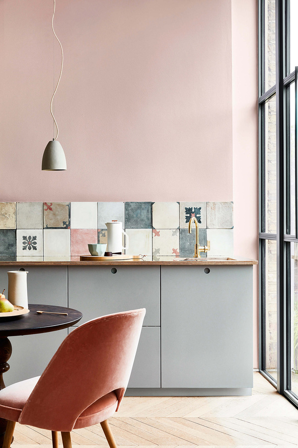 Little Greene Intelligent Matt Emulsion Paint Light Peachblossom 3 Pink 10 l - Bild 1