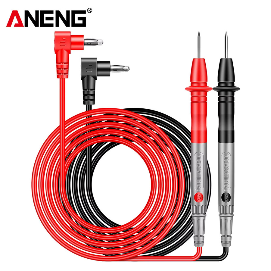 ANENG PT840 Universal-Multimeter-Prüfleitungen mit Messingklemmen, 1000V 10A, rote PVC-Messleitungen, 70 cm Kabel für digitale Zangenmessgeräte - Bild 7