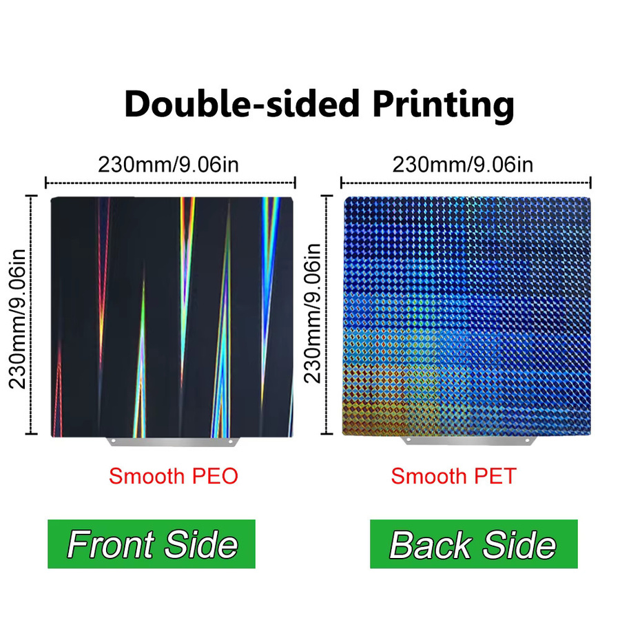 Anycubic Magnetische PEI-Federstahlplatte für Anycubic Kobra 2 Neo und Pro, B/T: 230 x 230 mm - Bild 3
