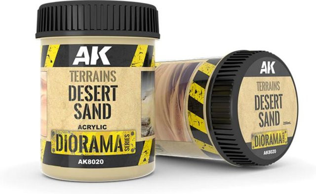 AK Interactive Terrains Desert Sand, Acrylic, 250ml - Bild 1