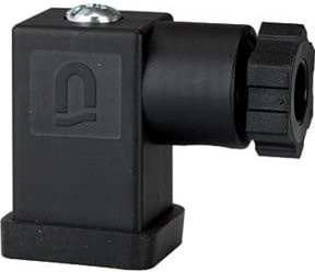 Riegler Gerätestecker Form C in Schwarz - Bild 1