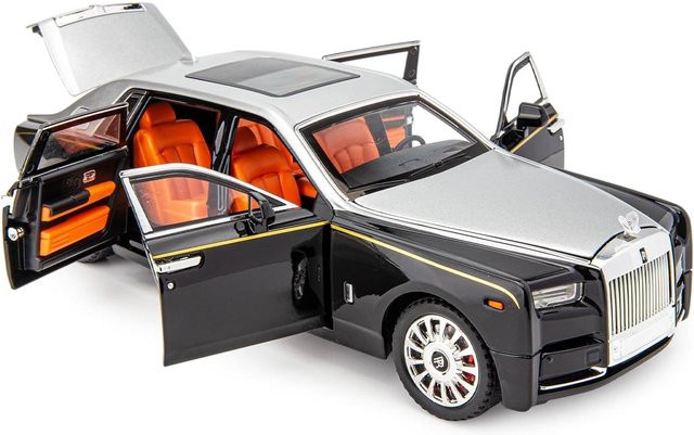 Fourall- Model Cars Rolls-Royce Phantom Modellauto, 1/18, Silber - Bild 1