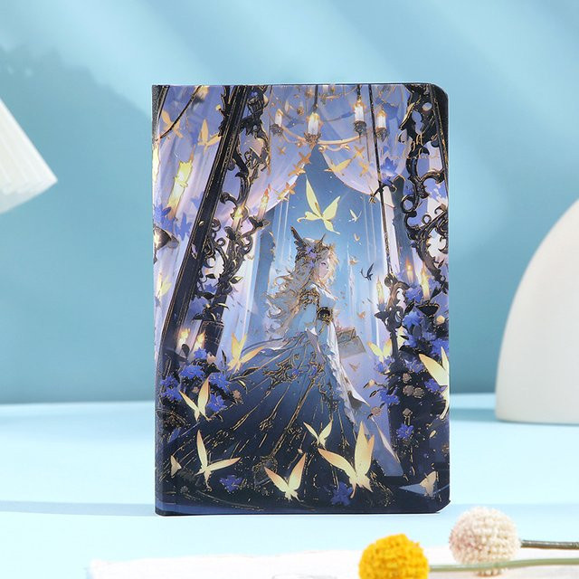 Märchenland A5 Notizbuch mit Hardcover und farbig illustriertem Design, 112 Blatt, liniertes Papier, Multicolour - Bild 1