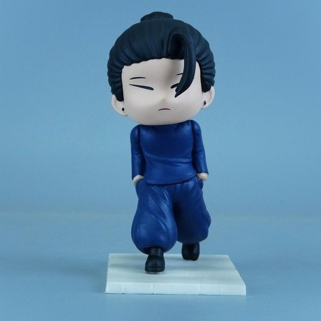 Jujutsu Kaisen Geto Suguru Gojo Satoru Actionfiguren, PVC Statue, grau, ab 14 Jahren - Bild 1