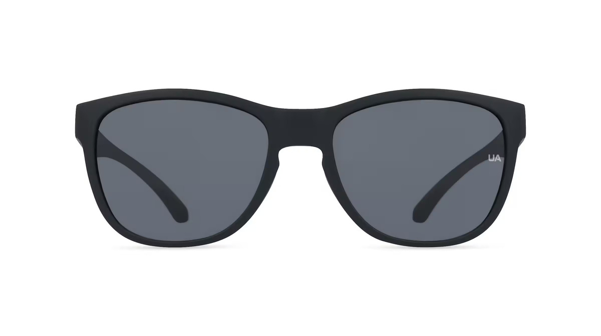 Under Armour UA SKYLAR Sonnenbrille, Vollrand, Quadratisch, Kunststoff, Unisex, schwarz, grau - Bild 1