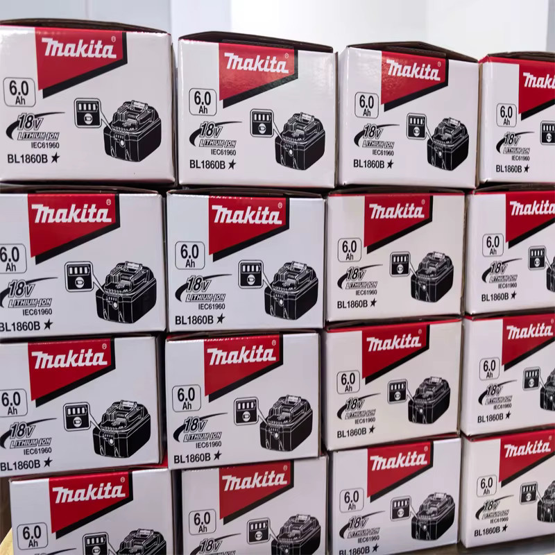 Makita BL1860 Akku 18V 6Ah Lithium-Ionen Akku in Schwarz für LXT 400 Serie - Bild 2