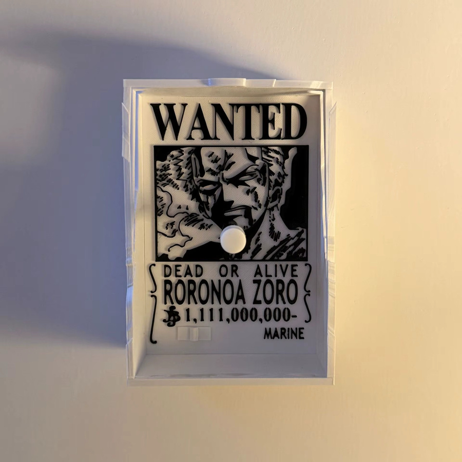 Bandai One Piece Zoro Wandlampe, Schattenlicht Projektor - Bild 4