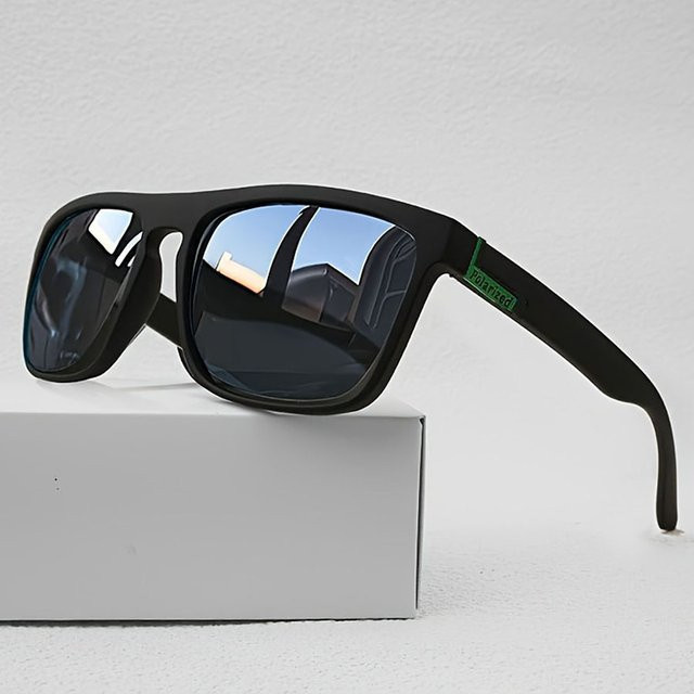 Hindfield Korrektionsbrille, Unisex, Vollrand, Square, Plastic, Black - Bild 1