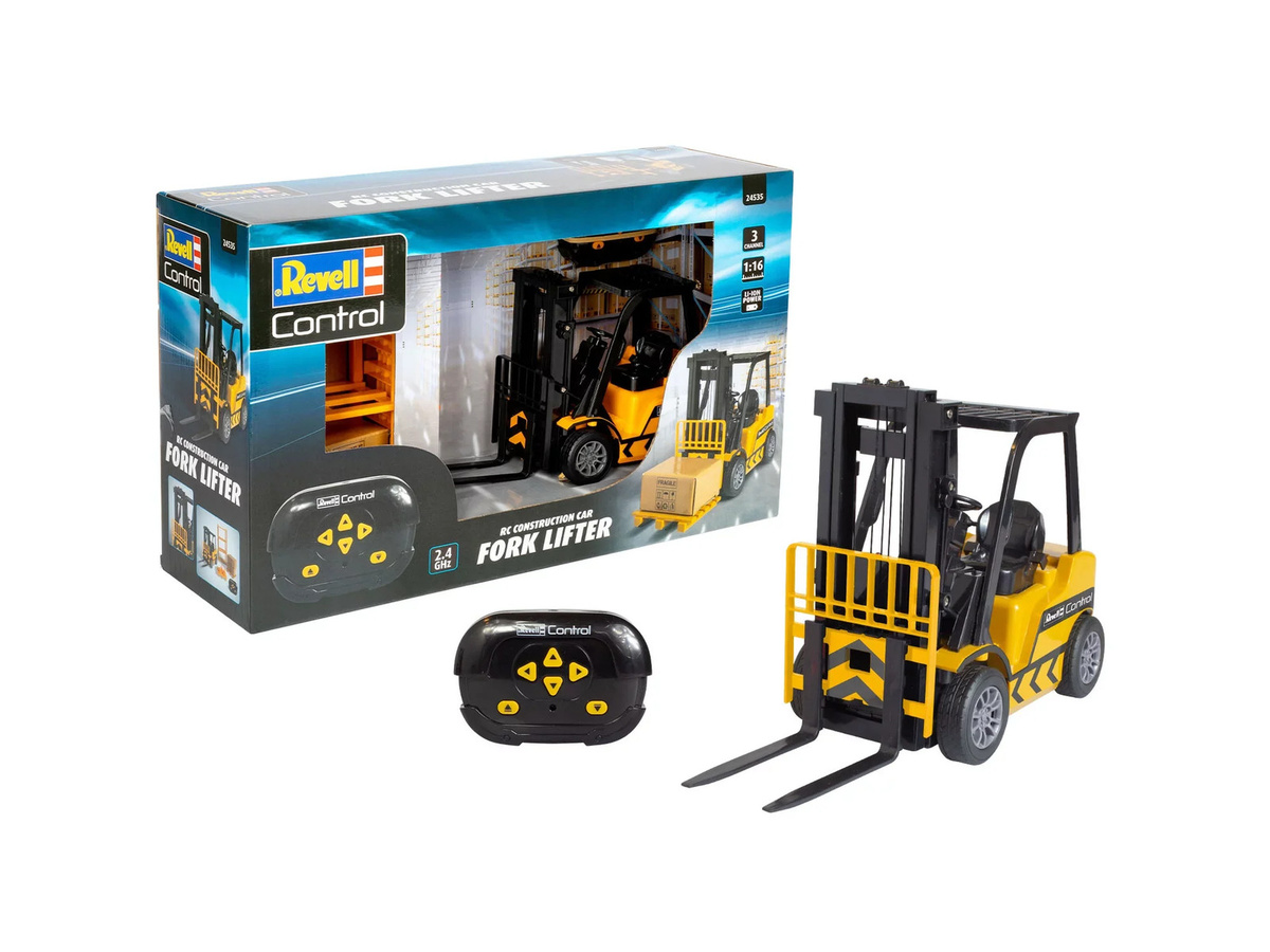 Revell Construction Car Forklifter RC Funktionsmodell 1:16 - Bild 3