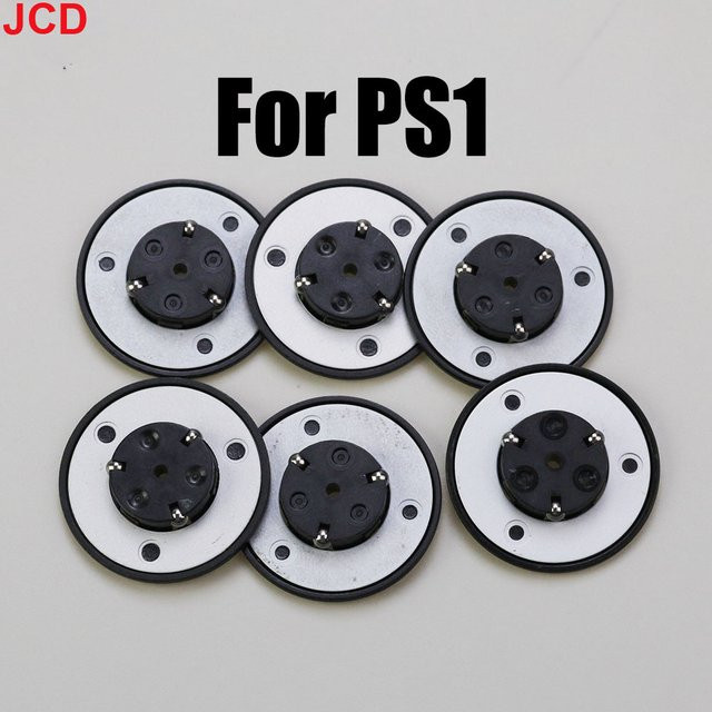 Jcd Ersatzteil Set für PS1 Spielkonsole: Kunststoff Motorabdeckung und Lichtkopf in Schwarz - Bild 1