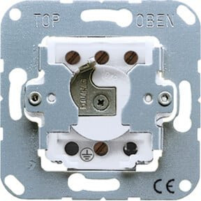 Jung Schlüsselschalter 10AX 250V 1-polig CD 133.18 in Weiß mit IP44 Schutzart - Bild 1