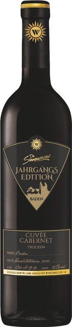Die Sonnenwinzer Rotwein Cabernet, 2022, Baden, trocken, 0,75 l - Bild 1