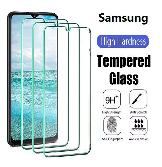 3er-Pack Displayschutzfolie aus gehärtetem Glas für Samsung Galaxy F16 F17 F36 A06 A17 A36 A56 F07 4G Quantum 6 Jump4 in Transparent - Bild 2