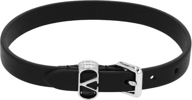 Valentino Lederarmband, Schwarz, Damen - Bild 1